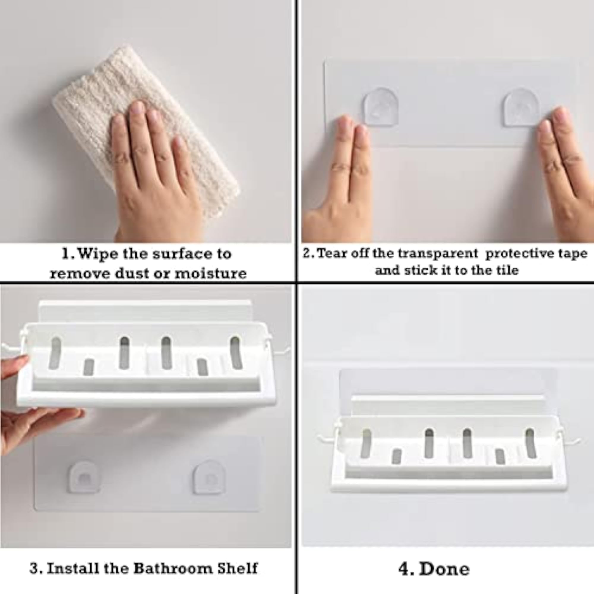 Multi-Purpose Bathroom Organiser Shelf
