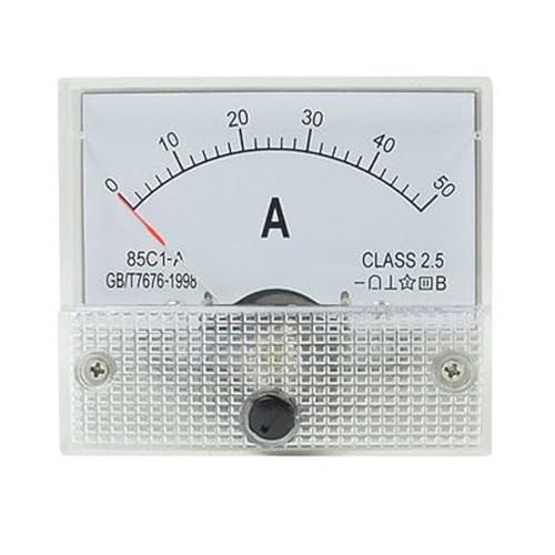 Ampèremètre analogique 0-50 A pour suivre l'énergie de votre installation solaire CC