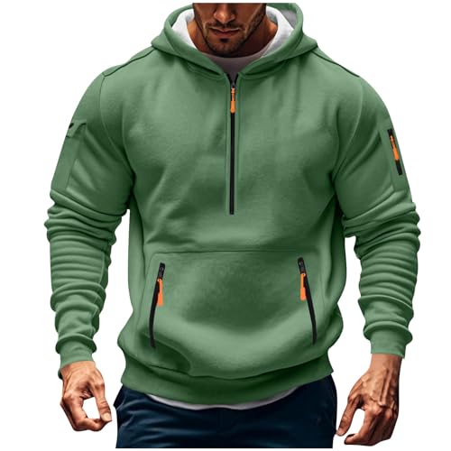 Plus Size Oversized Hoodies for Men Vintage Cargo Hoodies Tactical Fall Pullover Fall Long Sleeve Pullover with Pocket2