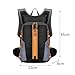 Cycling Backpack Bike Backpack Waterproof Breathable Rucksack Hiking Backpack for Mountain Climbing Riding Biking Camping, Orange