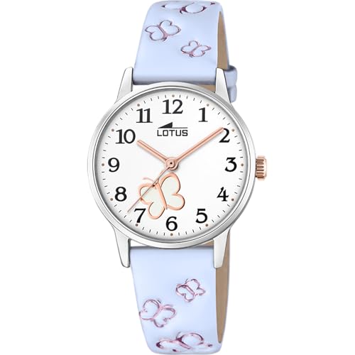 Reloj de niña azul Lotus 18864/3 clásico de cuarzo con pulsera