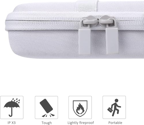 co2CREA Duro Viajar Caja Estuche Funda para Logitech G G713 G715 Teclado(Se Puede almacenar ratón inalámbrico Logitech G705) (Solo Caja, no Contiene Juego de Teclado/ratón) - imagen 5