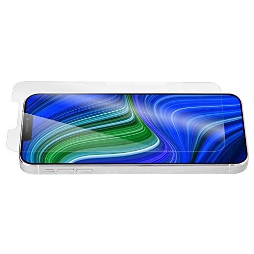 QDOS OptiGuard Glass Protect Tempered Glass Screen Protector for iPhone 12 & iPhone 12 Pro, Clear, iPhone 12 Pro/12