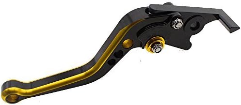 Miniatura 6 de FXCNC - Palancas de freno de carreras cortas y ajustables de doble color, aptas para Yamaha FZ1 FAZER 06-15, FZ8 11-15, FZ6RXJ6 DIVERSION 09-15, FZ6