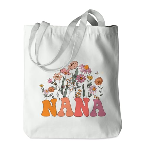 Nana Gifts Tote Bag Grandma Birthday Gifts Mothers Day