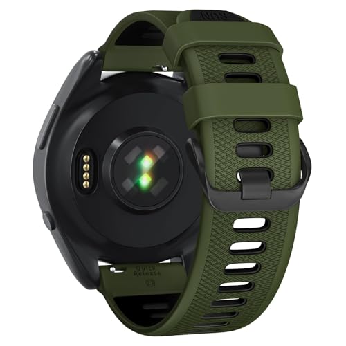 Bracelet montre silicone 22mm étanche et respirant pour Forerunner 255
