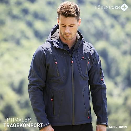 Höhenhorn Schilthorn Herren Softshell Jacke Navy Gr. XL