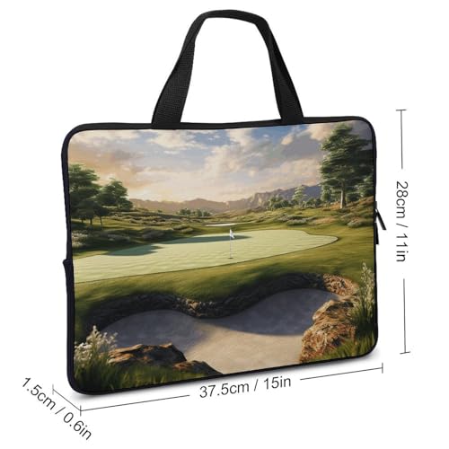 Housse ordinateur 15 antichoc de qualité supérieure conçue pour les terrains de golf - 2
