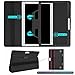 DETUOSI 10.1 inch Android Tablet Case,PU Leather Folio Cover Compatible with YELLYOUTH 10.1,Yuntab 10.1 (K107/K17),Plum 10,Lectrus 10,Victbing 10,Hoozo 10,Wecool 10.1,KUBI 10.1,Winsing LLLCCORP 10