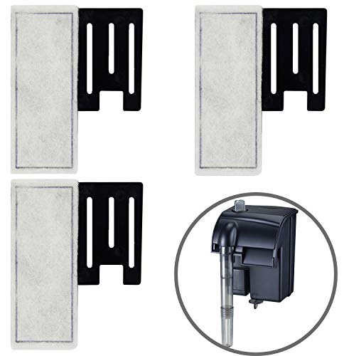 BPS 3Pcs Cartouche de Rechange pour Filtre Interne pour Aquarium Filtration de Remplacement (pour BPS-6020) BPS-6020T * 3
