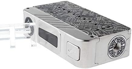 Amazon Dovpo Mvv 280w Vv Apv Box Mod 電子タバコ かっこいい Vape Mod ハイエンド シルバー 頭蓋骨 Dovpo バッテリー モッド