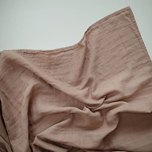 Image of mushie Muslin Baby Swaddle Blanket | 100% Organic Cotton (Natural)