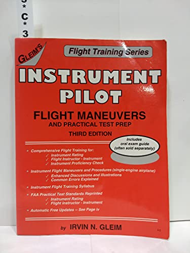 Gleim's Instrument Pilot Flight Maneuvers and P... 1581940793 Book Cover