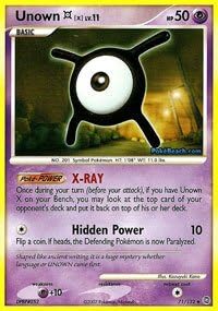 Pokemon - Unown X (71) - Maravillas Secretas