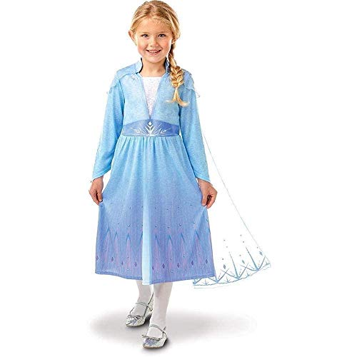 Guanti Lunghi Da Principessa Frozen Elsa Anna - Fiocco Di Seta - Taglia Unica - 1 Paio