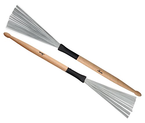Jazz brush et baguettes XDrum WTD-1S pour varier les nuances en concert de jazz ou studio