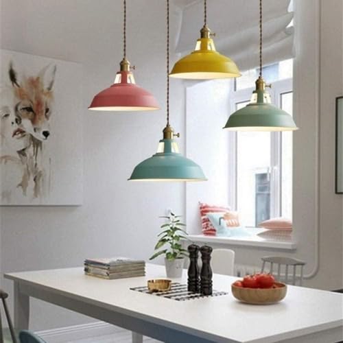 Lampe de suspension Edison à intensité ajustable pour salon