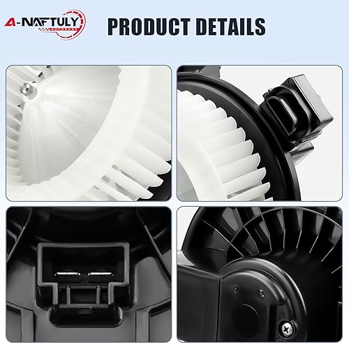 Image of AC Blower Motor Fan Replacement for 2007-2017 Ford Edge Fusion, Honda Pilot Accord Odyssey CRV, Dodge Ram 1500 Avenger Caliber, Jeep Patriot Compass, Lincoln HVAC Heater Blower Motor, 700203