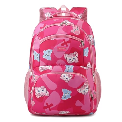 Image of Frantic Waterproof Polyester 26 L School Backpack School Bag Daypack Picnic Bag For Boys & Girl(4Zipper Parent)