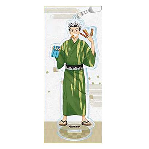 Salemor Haikyuu!! Keychain Double-Sided Clear Color Printed Anime Stand Figure Pendant Acrylic Key Ring Clothing Bag Accessories( K?tar? Bokuto)