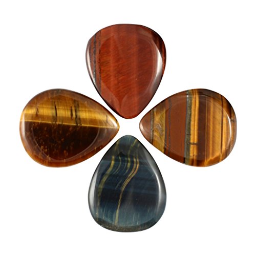 Timber Tones Tig-mt-4 médiators, tigre Tons mixtes, Lot de 4 - Les Beatles, Paul McCartney, John Lennon, RIngo Starr, George Harrison Timber Tones Tig-mt-4 médiators, tigre Tons mixtes, Lot de 4