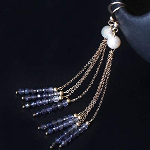 Boucles d'oreilles étalons plaqué main 14k pour femmes