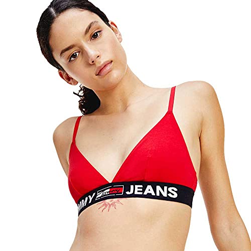 Tommy Jeans Triangle Bralette Unlined Uw0uw02721 Altri Reggiseni Donna (Pacco da 1)