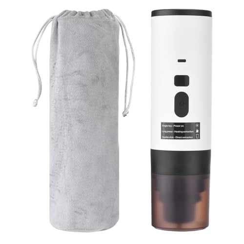 Cafetera portátil con batería y 90 mL de capacidad miniatura 6