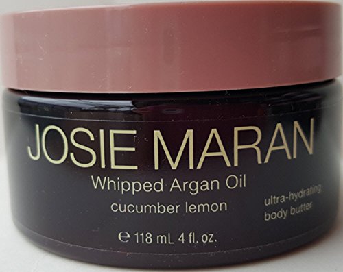 Josie Maran Whipped Argan Oil Ultra-Hydrating Body Butter (4 fl oz/118ml, Cucumber Lemon)