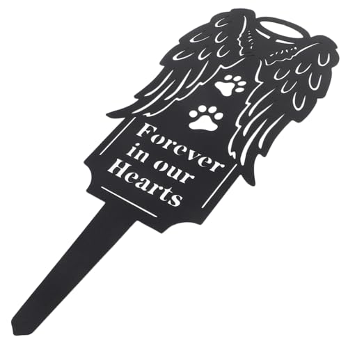 YARNOW ペット墓地記念属スタケ ガーデン装飾 簡単設置墓標 猫犬用メモリアルステーク