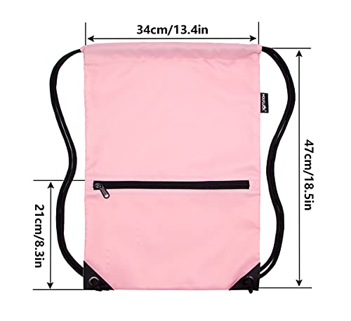Image of HOLYLUCK Drawstring Backpack Bag Sport Gym Sackpack