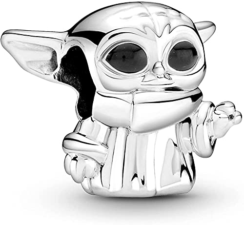 EZ Tuxedo Baby Cute Yoda The Child Charms 925 Sterling Silver Bead for Bracelets