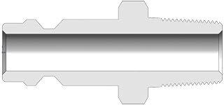 Dixon 1/8" Rectus 21 Nipple, 1/8" MBSPP Brass (BR1GM1-B-E-7)