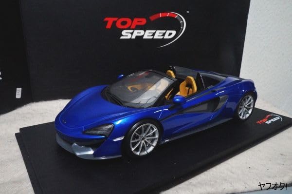 Amazon.co.jp: TOP SPEED McLaren 570S Spider 1/18 Mini Car, Blue