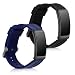 Produktbild kwmobile Armband kompatibel mit Huawei Talkband B6-2X Silikon Fitnesstracker Sportarmband
