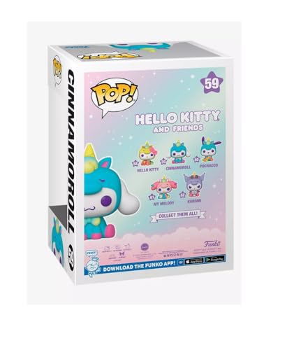 Funko Pop! Cinnamoroll Hello Kitty 59 Flocked Special Edition, White - Image 3