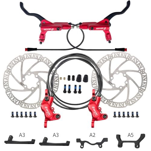 HAIKS Zoom HB876E Hydraulic Disc Brakes Set 4-Pistons E-Bike Electric