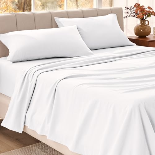PlushBeds Organic Cotton Flannel Sheet Set