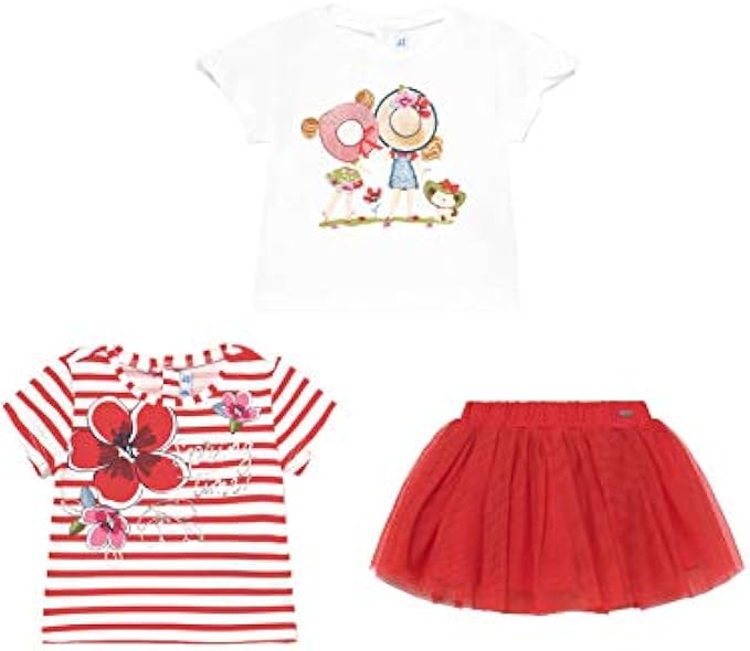 Mayoral - 3 Piece Skirt Set for Baby-Girls - 1997, Poppy