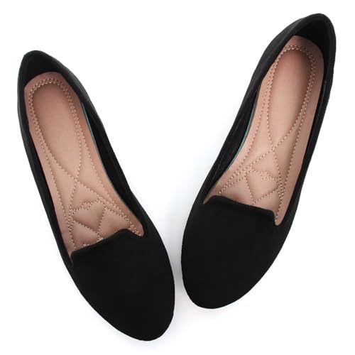 Image of SAILING LU Women Round Toe Comfortable Ballet Flats