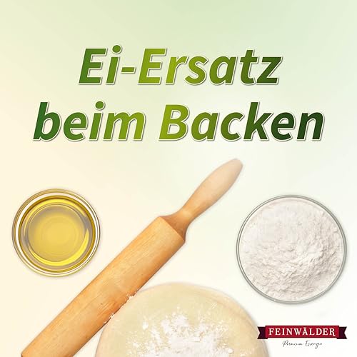 Feinwälder® Volleipulver/Eipulver aus Hühnereiern/Eiersatz für Kochen und Backen/lang haltbare Trocken-Nahrung im wiederverschließbaren Beutel (1 kg)