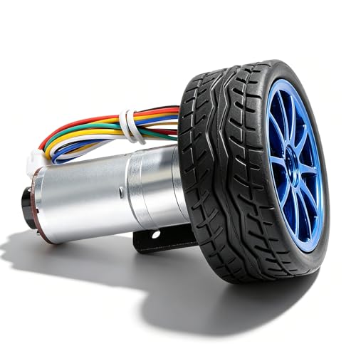 Robotique et bricolage : moteur JGA25 371 12V pour votre voiture intelligente