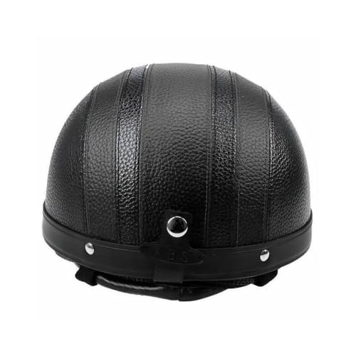 Casco de protección abierto estilo retro para combatir el calor 8