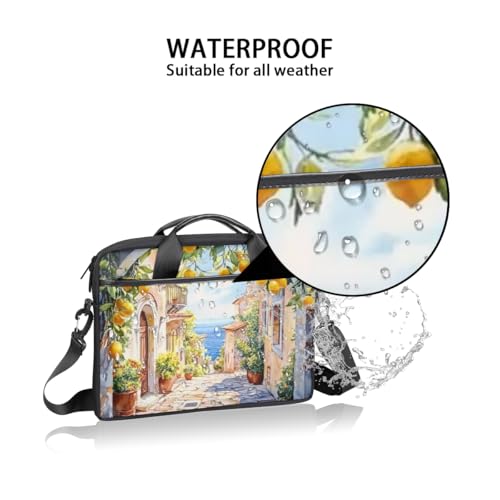 Bolsa para Laptop Vintage con Diseño de Limón 14-15 pulg miniatura 3