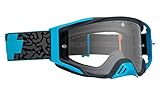  Spy Optic Foundation Maze - Gafas de motocross y bicicleta de montaña HD 2019, color azul