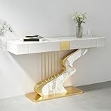 tole bac acier imitation ardoise prix Petite console élégante avec bords arrondis pour plus de sécurité, conçue pour minimiser les chocs et les chocs. Parfait pour les entrées, les salons ou les couloirs. Cette table polyvalente offre un grand espace de rangement avec un design élégant qui complète tout décor. Idéal pour les familles avec enfants ou animaux domestiques, offrant une solution sûre et élégante pour votre maison.