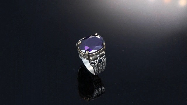 Amazon.com: Byzantine Chain Design 925 Sterling Silver Amethyst