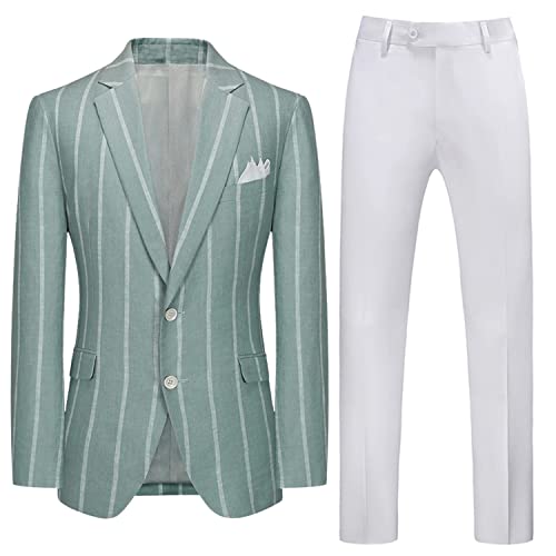 Costume deux pièces homme veste à deux boutons et pantalon habillé pour marié