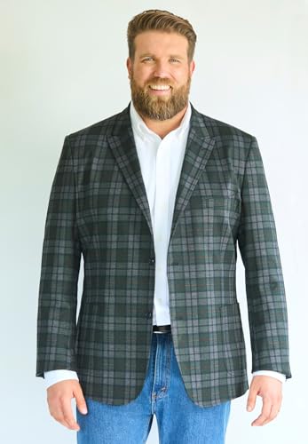 KingSize Men's Big & Tall Tall Ultra Comfort Stretch Blazer2