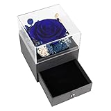 🌹【Diseño de Rosas】 Nuestra caja de regalo de joyas de rosas está diseñada con una rosa, que representa amarte de por vida. Para las mujeres, este es un regalo atractivo e impresionante para expresar su amor, aprecio, respeto, bendición, cuidado, amistad, etc.